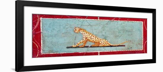 Spotted Panther, C. 1-37 Ad-null-Framed Art Print