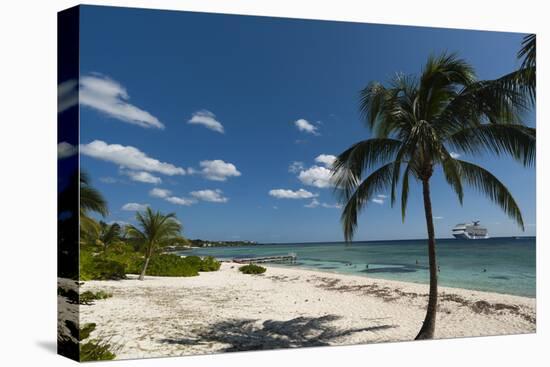 Spotts Beach, Grand Cayman, Cayman Islands, West Indies, Caribbean, Central America-Sergio Pitamitz-Stretched Canvas