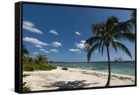 Spotts Beach, Grand Cayman, Cayman Islands, West Indies, Caribbean, Central America-Sergio Pitamitz-Framed Stretched Canvas