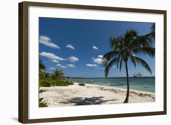 Spotts Beach, Grand Cayman, Cayman Islands, West Indies, Caribbean, Central America-Sergio Pitamitz-Framed Photographic Print