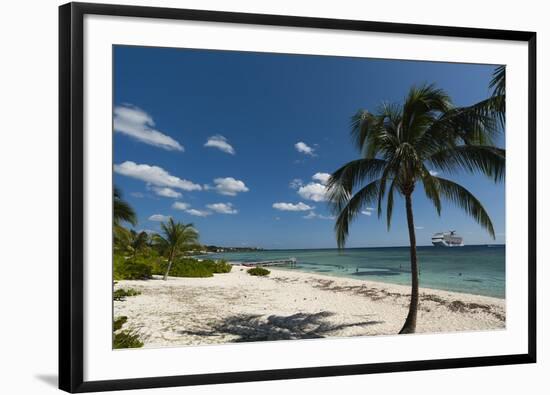 Spotts Beach, Grand Cayman, Cayman Islands, West Indies, Caribbean, Central America-Sergio Pitamitz-Framed Photographic Print