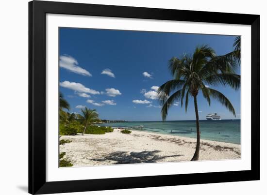 Spotts Beach, Grand Cayman, Cayman Islands, West Indies, Caribbean, Central America-Sergio Pitamitz-Framed Photographic Print