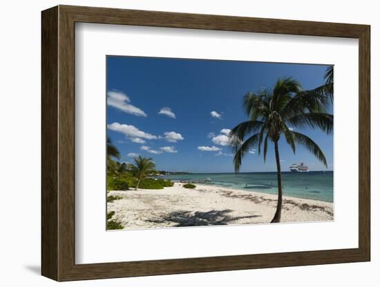 Spotts Beach, Grand Cayman, Cayman Islands, West Indies, Caribbean, Central America-Sergio Pitamitz-Framed Photographic Print