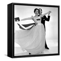 Spotty Dress, 1957-John French-Framed Stretched Canvas