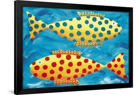 Spotty Fish, 1998-Julie Nicholls-Framed Giclee Print