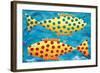 Spotty Fish, 1998-Julie Nicholls-Framed Giclee Print