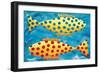 Spotty Fish, 1998-Julie Nicholls-Framed Giclee Print