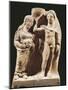 Spouses Bidders, Votive Terracotta Statue Unearthed in Territory of Ancient Capua, Campania, Italy-null-Mounted Giclee Print