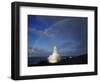 Spouting Horn with Rainbow, Po'Ipu, Kauai, Hawaii, USA-Rolf Nussbaumer-Framed Photographic Print