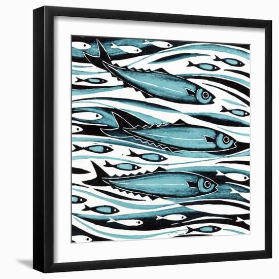 Sprats, 2004-Nat Morley-Framed Giclee Print