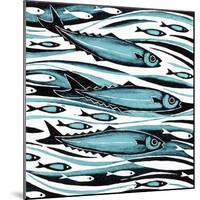 Sprats, 2004-Nat Morley-Mounted Giclee Print