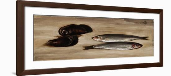 Sprats and Mussels-James Gillick-Framed Premium Giclee Print