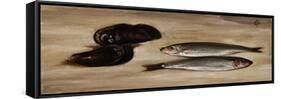 Sprats and Mussels-James Gillick-Framed Stretched Canvas