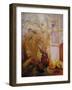 Spray in a Vase, Tuscany Window-John Erskine-Framed Giclee Print