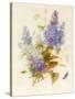Spray of Lilac-Pauline Gerardin-Stretched Canvas