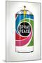 Spray Peace-Sydney Edmunds-Mounted Giclee Print