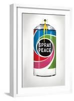 Spray Peace-Sydney Edmunds-Framed Giclee Print