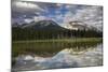 Spray Valley Lake Reflection, Alberta, Calgary, Canada, Canmore, Kananaskis-Howie Garber-Mounted Photographic Print