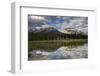 Spray Valley Lake Reflection, Alberta, Calgary, Canada, Canmore, Kananaskis-Howie Garber-Framed Photographic Print