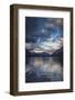 Spray Valley lake reflection, Alberta, Calgary, Canada, Canmore, Kananaskis-Howie Garber-Framed Photographic Print