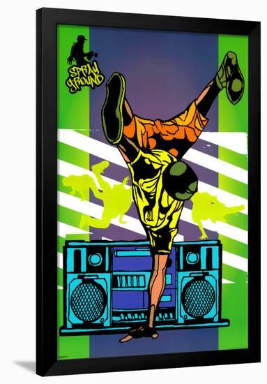 Sprayground - B-Boy-null-Framed Poster