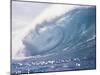 Spraying Waves-null-Mounted Photographic Print