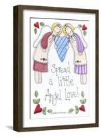 Spread a Little Angel Love-Debbie McMaster-Framed Giclee Print