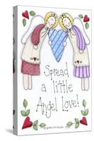 Spread a Little Angel Love-Debbie McMaster-Stretched Canvas
