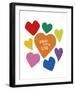 Spread a Little Love-Clara Wells-Framed Giclee Print