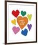 Spread a Little Love-Clara Wells-Framed Giclee Print