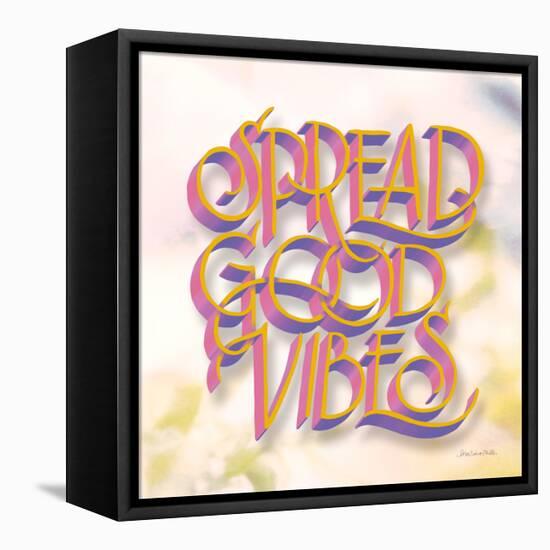 Spread Good Vibes-Sara Zieve Miller-Framed Stretched Canvas