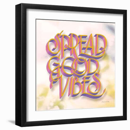 Spread Good Vibes-Sara Zieve Miller-Framed Art Print