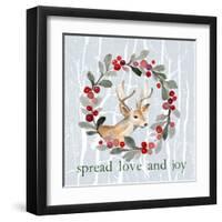 Spread Love and Joy-Lanie Loreth-Framed Art Print