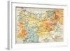 Spread of the Armenias after Supan, Cuinet, Selenoy etc, c1560, (1907)-null-Framed Giclee Print