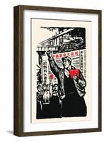 Spread the Word to the Factories-Chinese Government-Framed Art Print