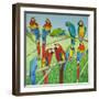 Spreading the News-Pat Scott-Framed Giclee Print