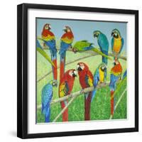 Spreading the News-Pat Scott-Framed Giclee Print