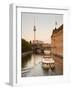 Spree River by Museum Island, Berlin, Germany-Jon Arnold-Framed Photographic Print