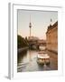 Spree River by Museum Island, Berlin, Germany-Jon Arnold-Framed Photographic Print