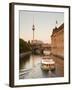 Spree River by Museum Island, Berlin, Germany-Jon Arnold-Framed Photographic Print