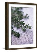 Sprigs of Thyme-Maxine Adcock-Framed Photographic Print