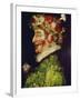 Spring, 1563-Giuseppe Arcimboldo-Framed Giclee Print