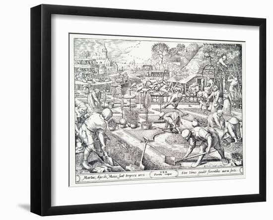 Spring, 1570-Pieter Bruegel the Elder-Framed Giclee Print