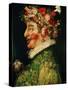 Spring, 1573-Giuseppe Arcimboldo-Stretched Canvas