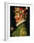 Spring, 1573-Giuseppe Arcimboldo-Framed Premium Giclee Print