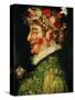 Spring, 1573-Giuseppe Arcimboldo-Stretched Canvas