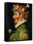 Spring, 1573-Giuseppe Arcimboldo-Framed Stretched Canvas