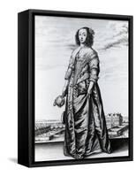 Spring, 1643 (Etching)-Wenceslaus Hollar-Framed Stretched Canvas