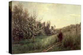 Spring, 1857-Charles-Francois Daubigny-Stretched Canvas