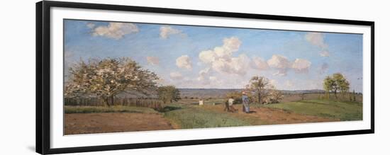 Spring, 1872-Camille Pissarro-Framed Premium Giclee Print